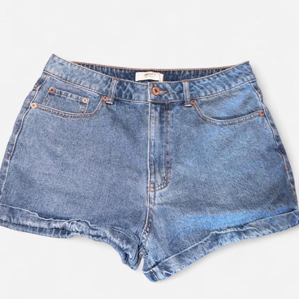 Forever-21 Women's Blue Shorts